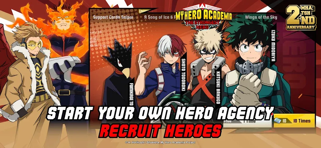 MHA:The Strongest Hero (Эмха) [МОД Mega Pack] APK Android Screenshot 5