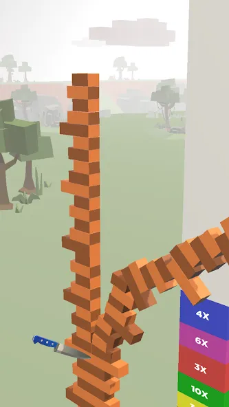 Slice Master  Robux Roblominer (Слайс Мастер Робукс Робломайнер) [МОД Бесконечные монеты] APK Android Screenshot 2