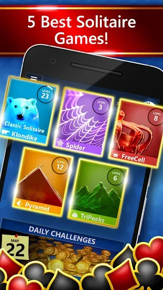 Microsoft Solitaire Collection (Майкрософт Солитер Коллекшн) [МОД Mega Pack] APK Android Screenshot 1