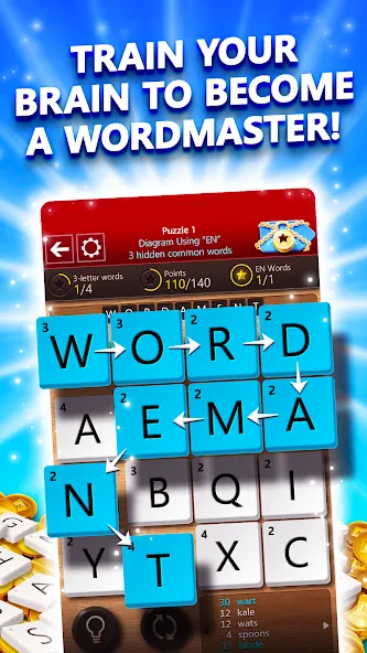 Wordament® by Microsoft (Майкрософт Вордамент) [МОД Много денег] APK Android Screenshot 1