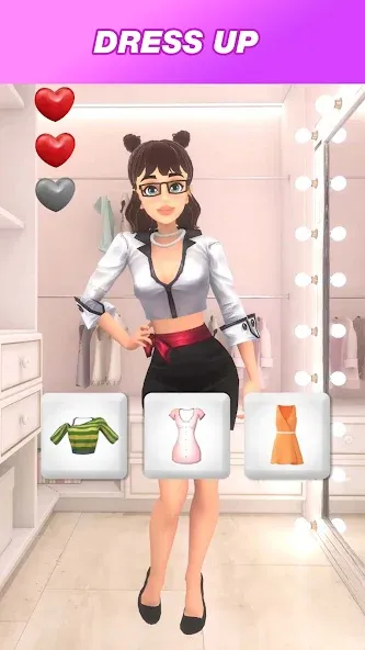 Become an Office Queen (Станьте королевой офиса) [МОД Много денег] APK Android Screenshot 3