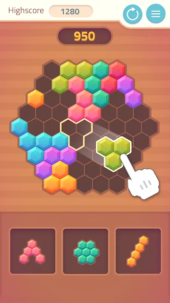 Triangles & Blocks (Полиблок) [МОД Меню] APK Android Screenshot 4