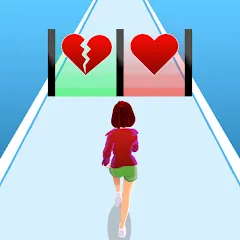 Girl Run 3D - Fun Running Game (девушка бежит) [МОД Меню] APK Android
