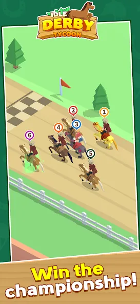 Idle Derby Tycoon (Айдл Дерби Тайкун) [МОД Mega Pack] APK Android Screenshot 2
