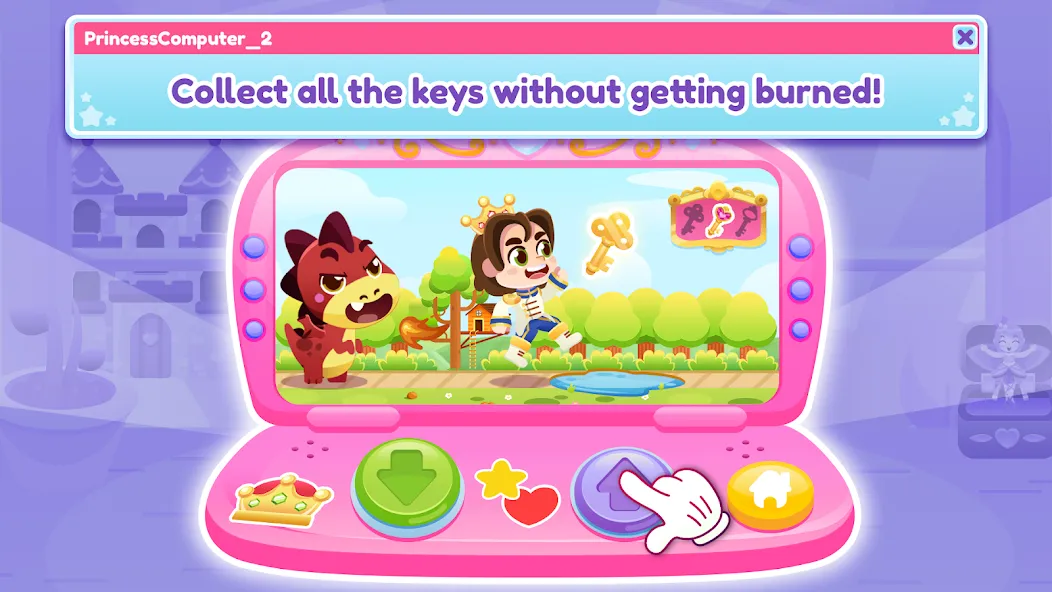 Princess Computer 2 Girl Games [МОД Много денег] APK Android Screenshot 4