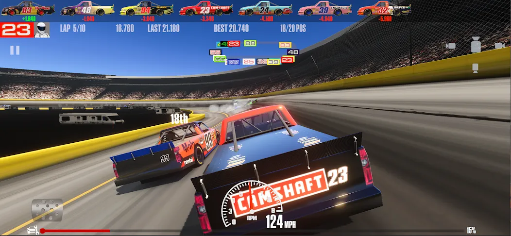 Stock Car Racing (ток Кар Гонки) [МОД Unlocked] APK Android Screenshot 3