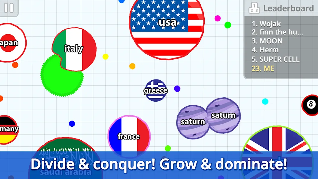 Agar.io [МОД Меню] APK Android Screenshot 2
