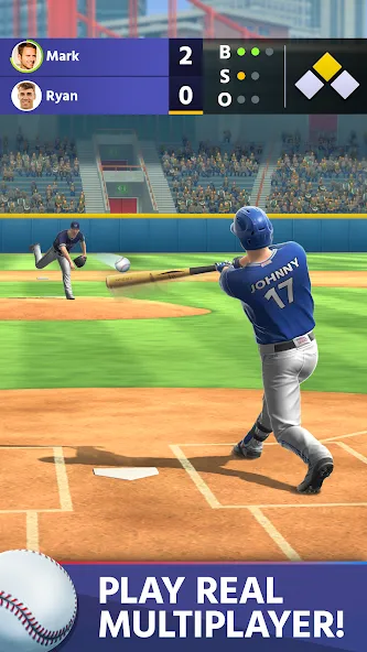 Baseball: Home Run Sports Game (Бейсбол) [МОД Меню] APK Android Screenshot 1