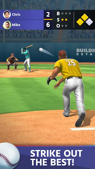 Baseball: Home Run Sports Game (Бейсбол) [МОД Меню] APK Android Screenshot 3