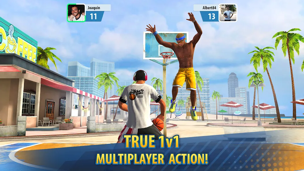 Basketball Stars: Multiplayer (Баскетбол Старс) [МОД Mega Pack] APK Android Screenshot 2