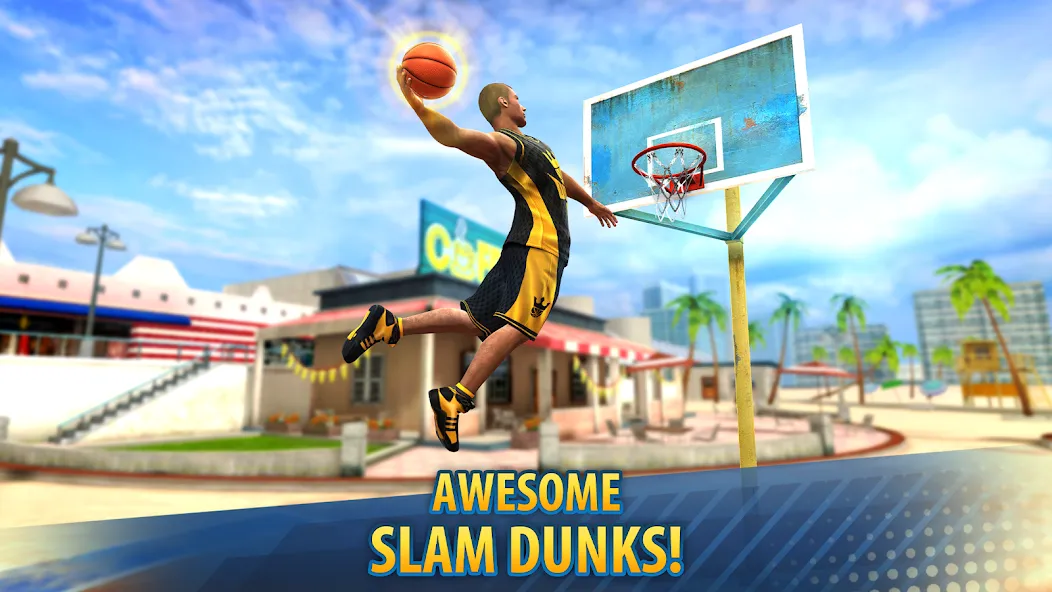Basketball Stars: Multiplayer (Баскетбол Старс) [МОД Mega Pack] APK Android Screenshot 3