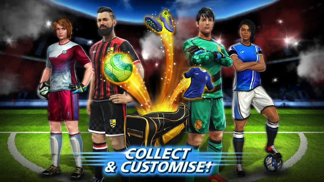 Football Strike: Online Soccer (Футбольный забастовка) [МОД Premium] APK Android Screenshot 4