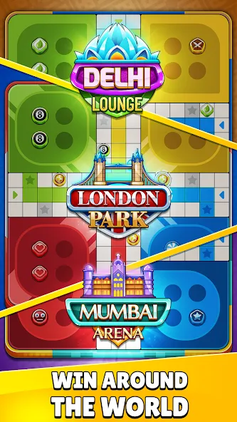 Ludo Party : Dice Board Game (Лудо Пати) [МОД Много денег] APK Android Screenshot 3