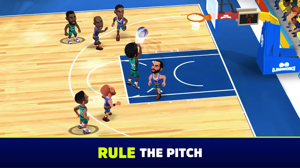 Mini Basketball (Мини баскетбол) [МОД Много денег] APK Android Screenshot 2