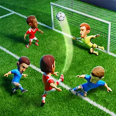 Mini Football - Mobile Soccer (Мини Футбол) [МОД Много денег] APK Android