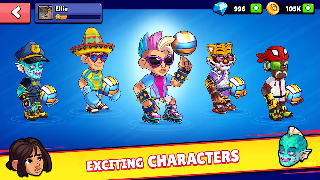 Volleyball Arena: Spike Hard (Волейбольная арена) [МОД Premium] APK Android Screenshot 4