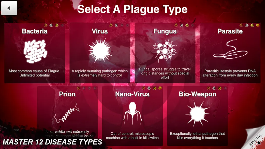 Plague Inc. [МОД Бесконечные монеты] APK Android Screenshot 4
