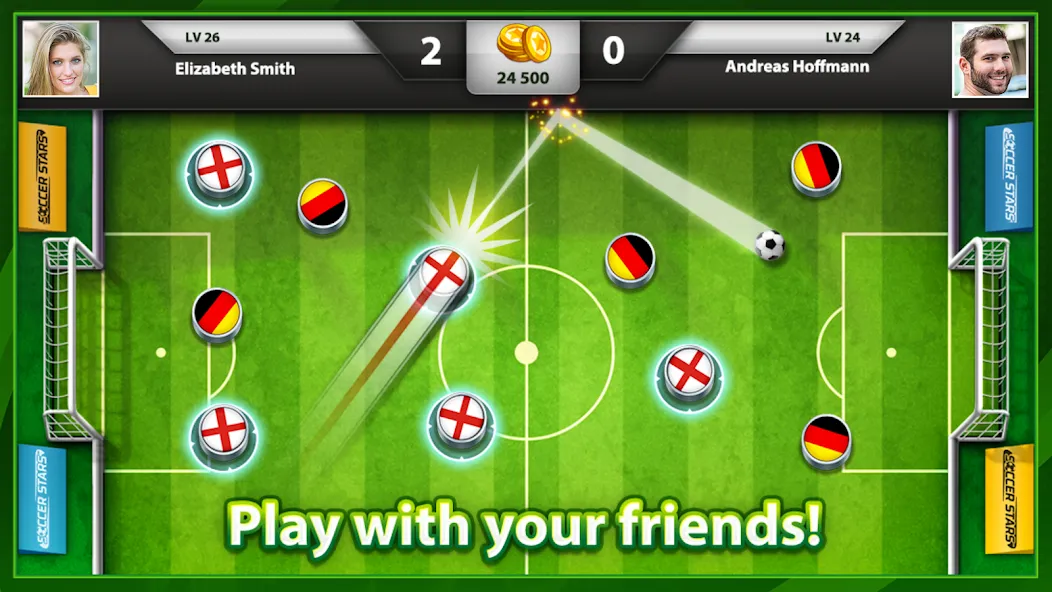 Soccer Stars: Football Games (ок Старс) [МОД Много денег] APK Android Screenshot 1