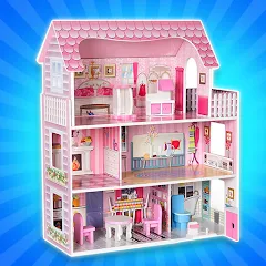 Girl Doll House Design & Clean [МОД Unlocked] APK Android