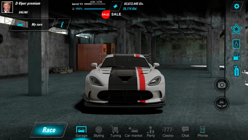 Forbidden Racing [МОД Unlocked] APK Android Screenshot 3