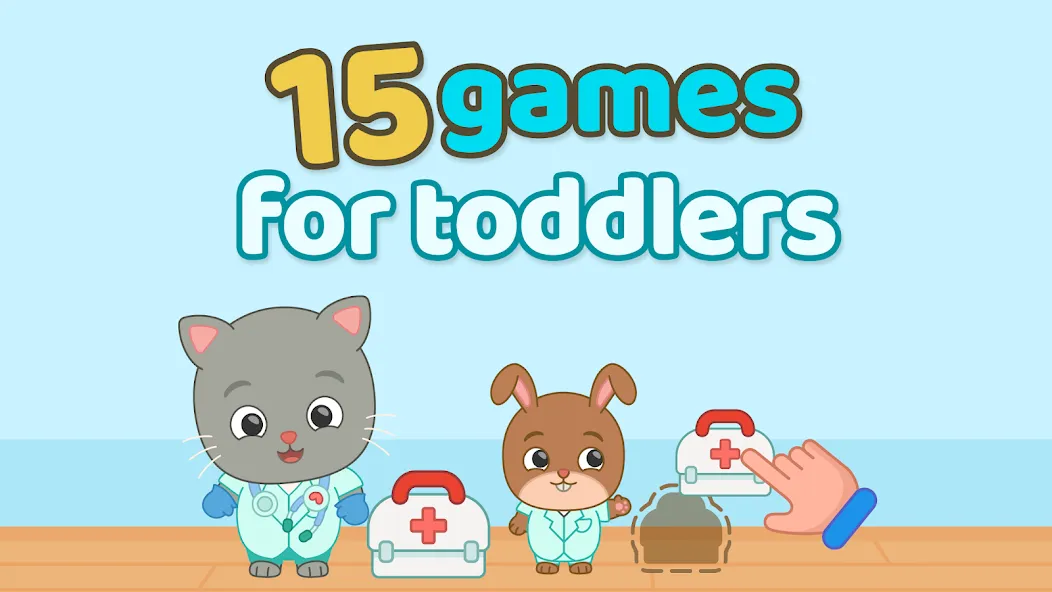 Learning games for toddlers 2+ [МОД Бесконечные монеты] APK Android Screenshot 1