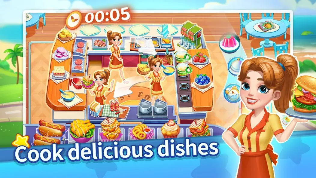 Cooking Master Adventure Games (Кукинг Мастер) [МОД Бесконечные монеты] APK Android Screenshot 1