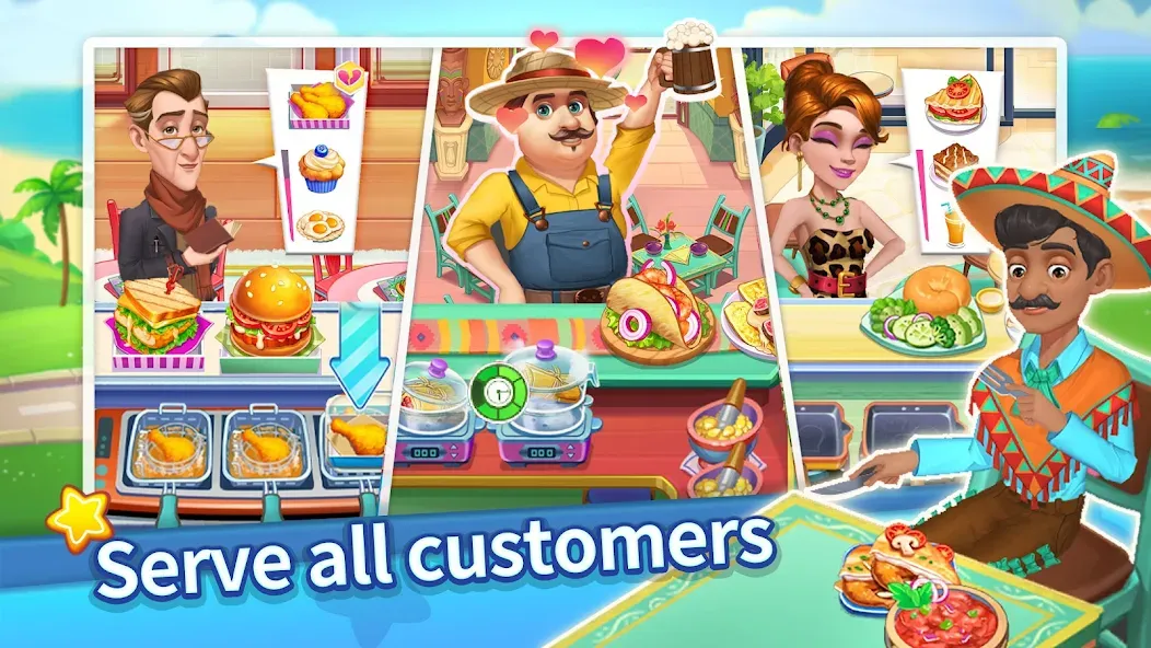 Cooking Master Adventure Games (Кукинг Мастер) [МОД Бесконечные монеты] APK Android Screenshot 3