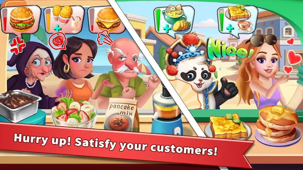 Rising Super Chef - Cook Fast (Райзинг Супер Шеф) [МОД Меню] APK Android Screenshot 3