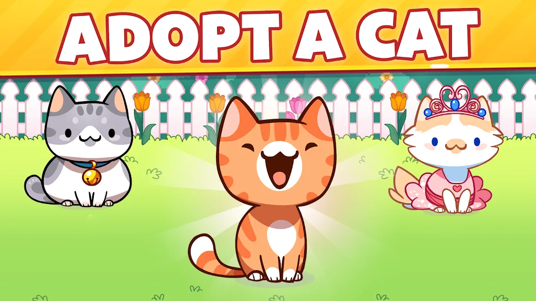 Cat Game - The Cats Collector! [МОД Меню] APK Android Screenshot 1