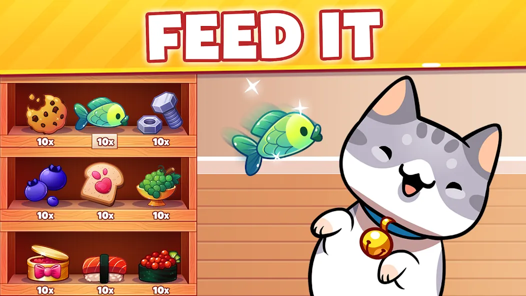 Cat Game - The Cats Collector! [МОД Меню] APK Android Screenshot 2