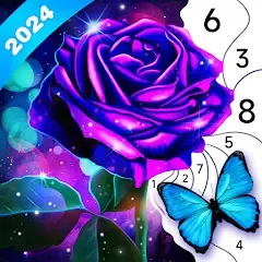 Fancy Color - Paint By Number (Фэнси Колор) [МОД Бесконечные монеты] APK Android