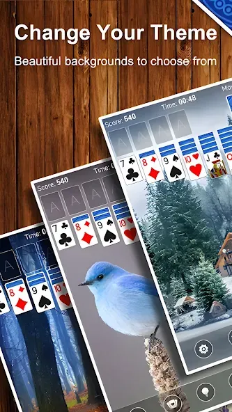 Solitaire Card Game (Солитер карточная игра) [МОД Меню] APK Android Screenshot 3