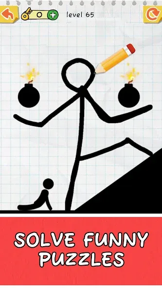 Draw 2 Save: Stickman Puzzle (Дроу 2 Сэйв) [МОД Бесконечные монеты] APK Android Screenshot 4