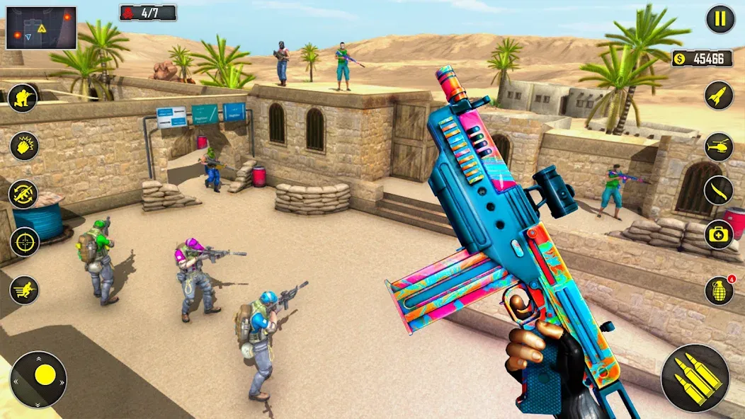 Fps Shooting Strike: Gun Games [МОД Меню] APK Android Screenshot 3