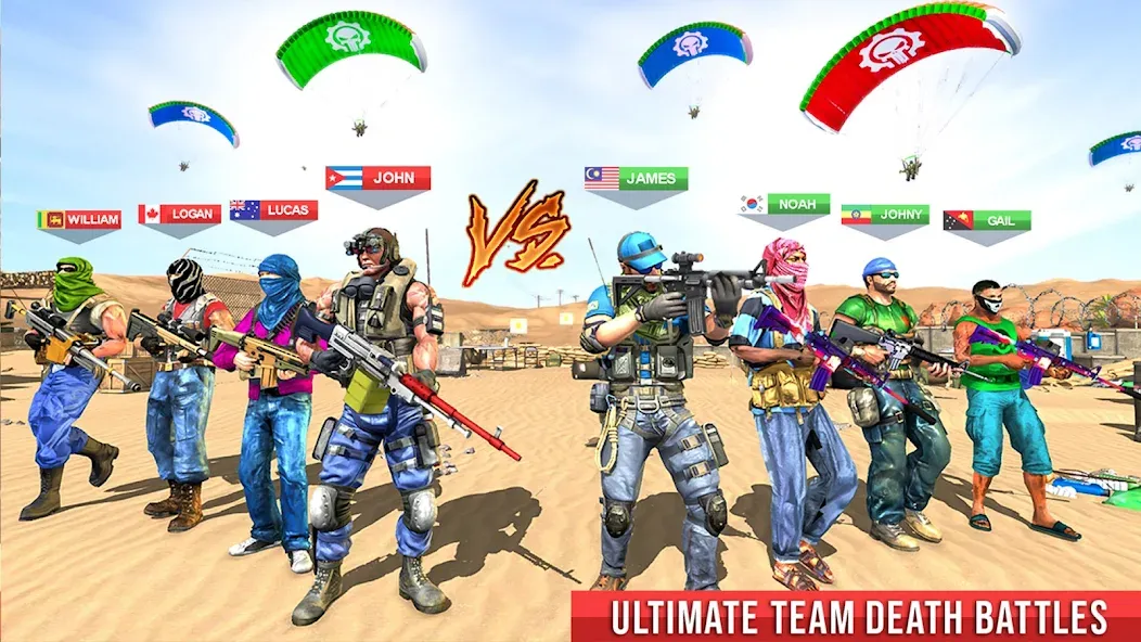 Fps Shooting Strike: Gun Games [МОД Меню] APK Android Screenshot 5
