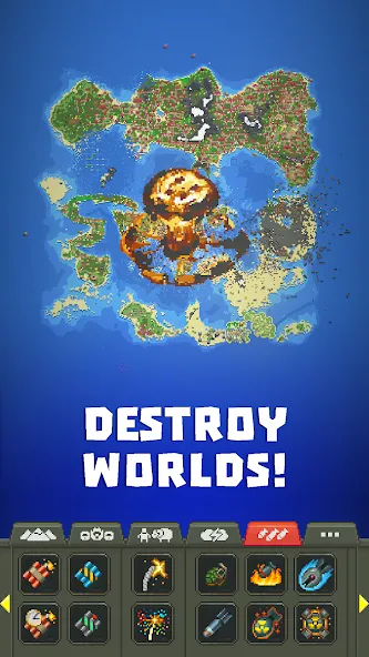 WorldBox - Sandbox God Sim (ВорлдБокс) [МОД Premium] APK Android Screenshot 4