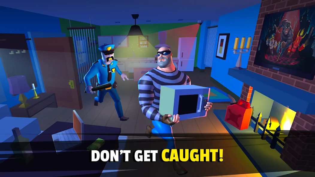 Robbery Madness 2:Stealth game (Робери Маднесс 2) [МОД Premium] APK Android Screenshot 4