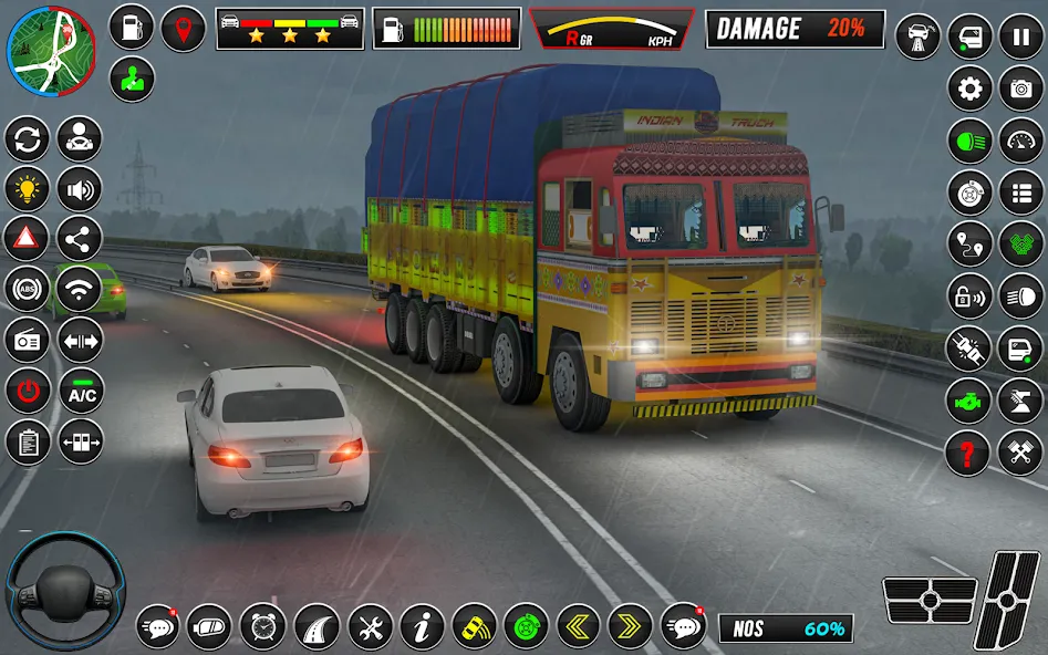 Indian Truck Game 3d Truck sim (Трак Геймс Драйвинг Симулятор) [МОД Много денег] APK Android Screenshot 3