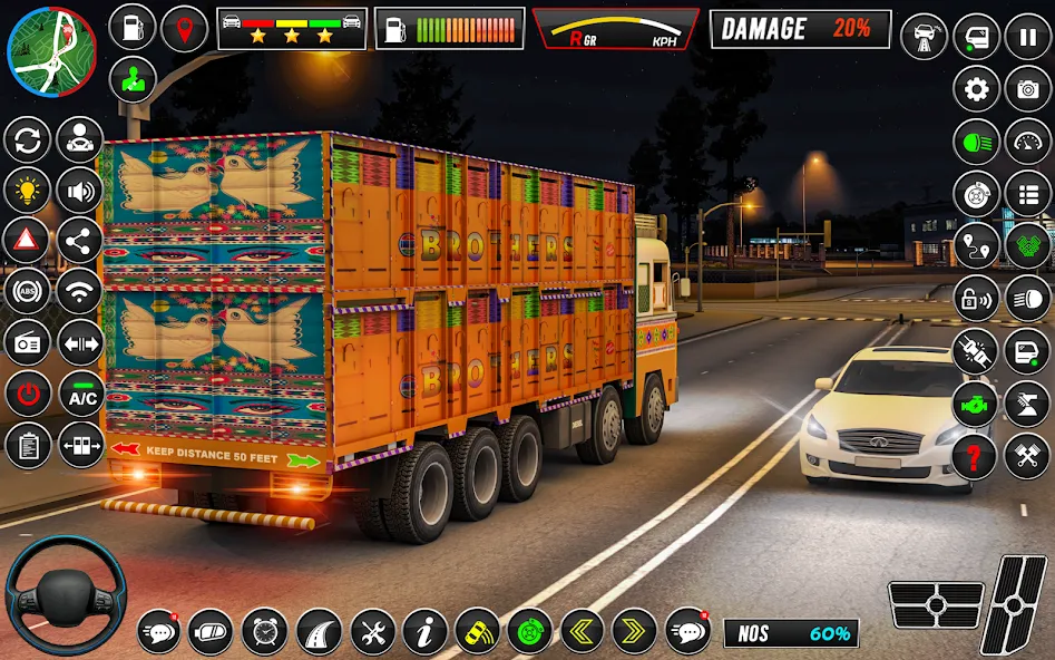 Indian Truck Game 3d Truck sim (Трак Геймс Драйвинг Симулятор) [МОД Много денег] APK Android Screenshot 4