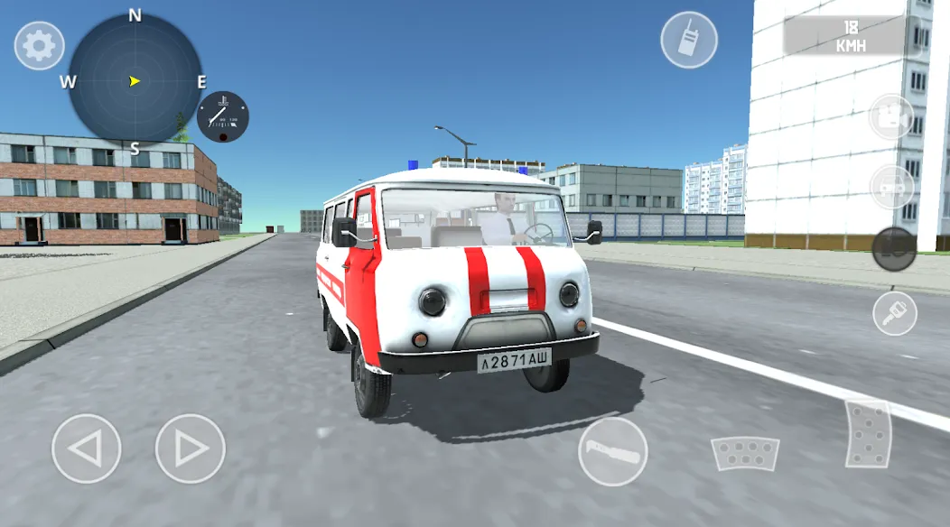 SovietCar: Simulator (оветКар) [МОД Unlocked] APK Android Screenshot 1
