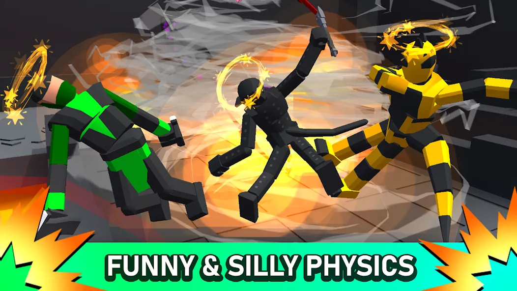 Smashgrounds.io: Ragdoll Arena [МОД Unlocked] APK Android Screenshot 2