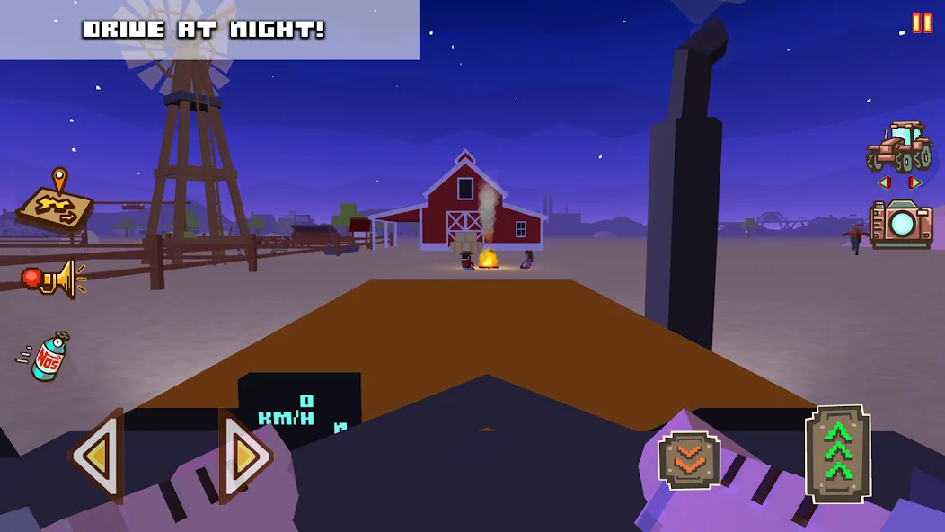 Blocky Farm Racing & Simulator [МОД Бесконечные монеты] APK Android Screenshot 5
