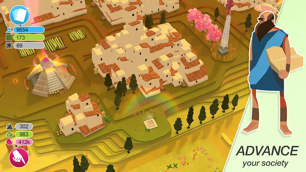 Godus (Годус) [МОД Unlocked] APK Android Screenshot 2