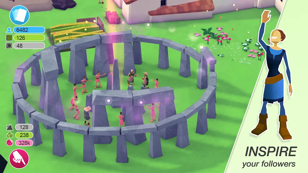 Godus (Годус) [МОД Unlocked] APK Android Screenshot 3