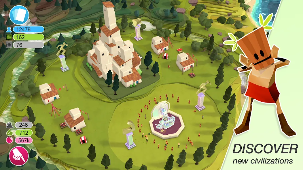 Godus (Годус) [МОД Unlocked] APK Android Screenshot 4