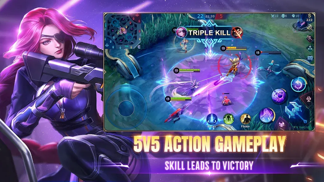 Mobile Legends: Bang Bang (Мобильные Легенды) [МОД Много денег] APK Android Screenshot 1