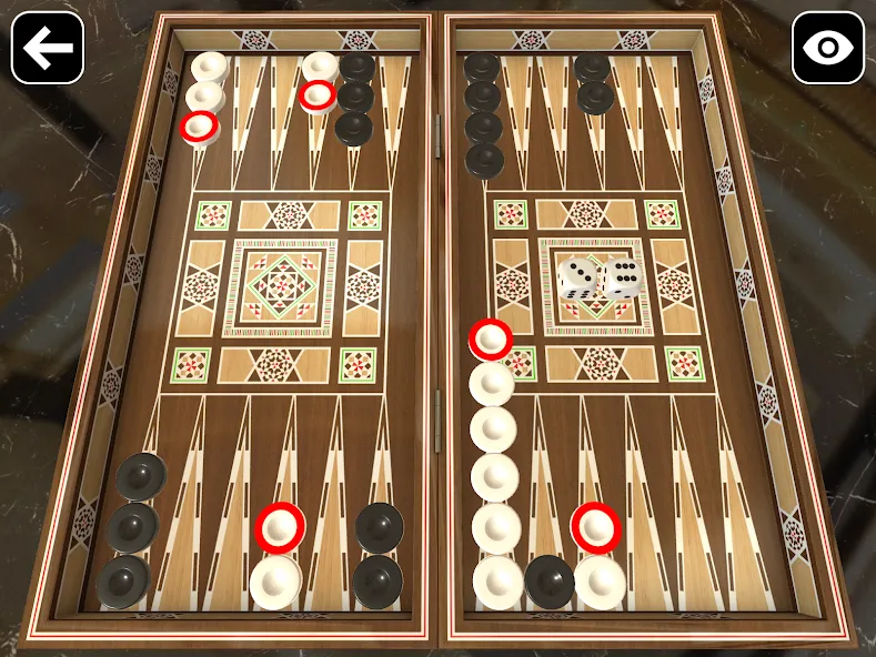 Original Backgammon [МОД Много денег] APK Android Screenshot 5