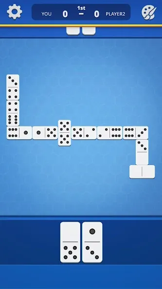 Dominoes - Classic Domino Game (Домино) [МОД Бесконечные монеты] APK Android Screenshot 2