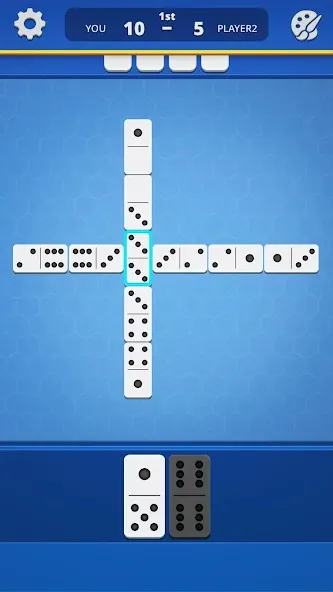 Dominoes - Classic Domino Game (Домино) [МОД Бесконечные монеты] APK Android Screenshot 3