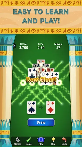 Pyramid Solitaire - Card Games (Пирамида Солитер) [МОД Mega Pack] APK Android Screenshot 4